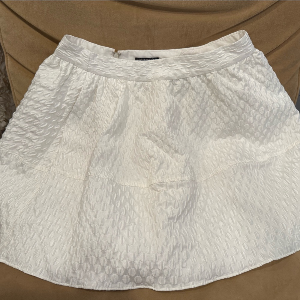 Express White Skirt size 10